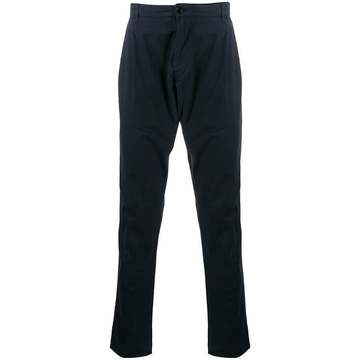 high-waisted chino trousers