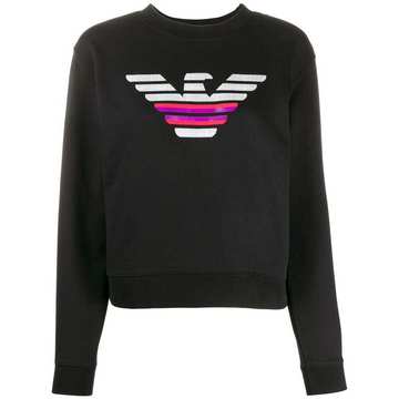 logo print sweatshirt