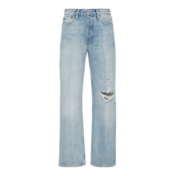 Rigid High-Rise Straight-Leg Jeans