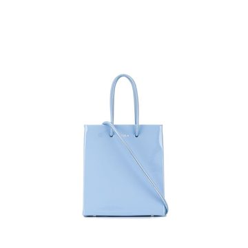 minimal logo tote