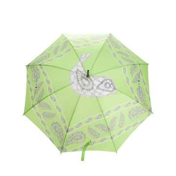 bird-print logo umbrella
