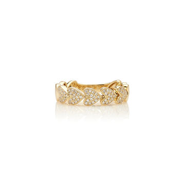 Eternal Love 14K Yellow-Gold Diamond Ring