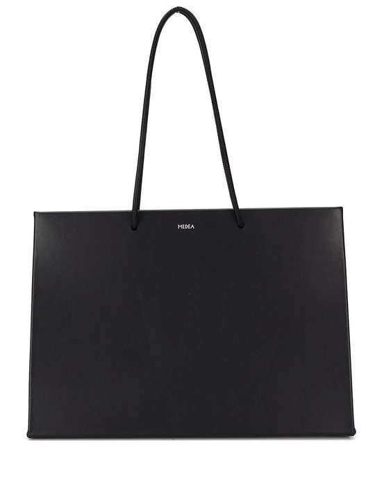 logo-print tote bag展示图