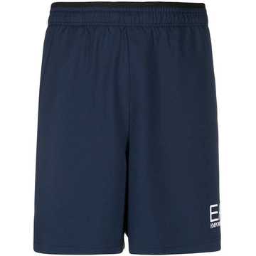 elasticated logo shorts