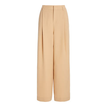 Crepe Wide-Leg Trouser