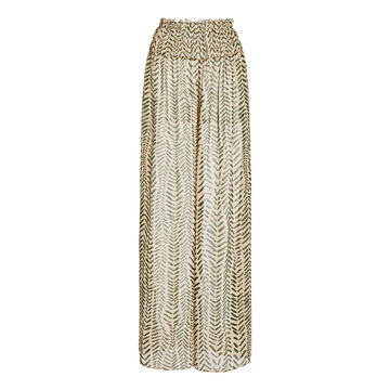 In Eternity Printed Wide-Leg Pants