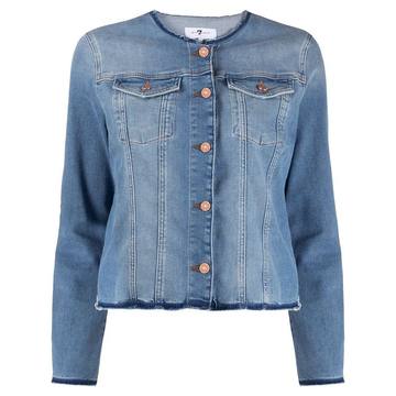 Slim Illusion denim jacket