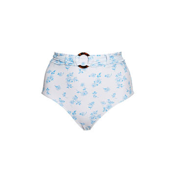 Lavande Floral Print Bikini Bottoms