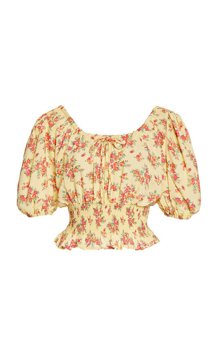 Anne Laure Floral Print Top展示图