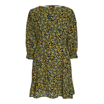 Fontane Floral Print Mini Dress