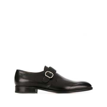 single strap monk shoes