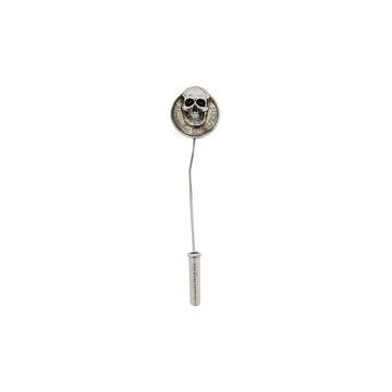 skull coin pin