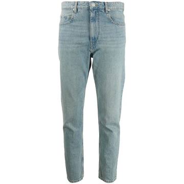 Neaj high-rise cropped jeans