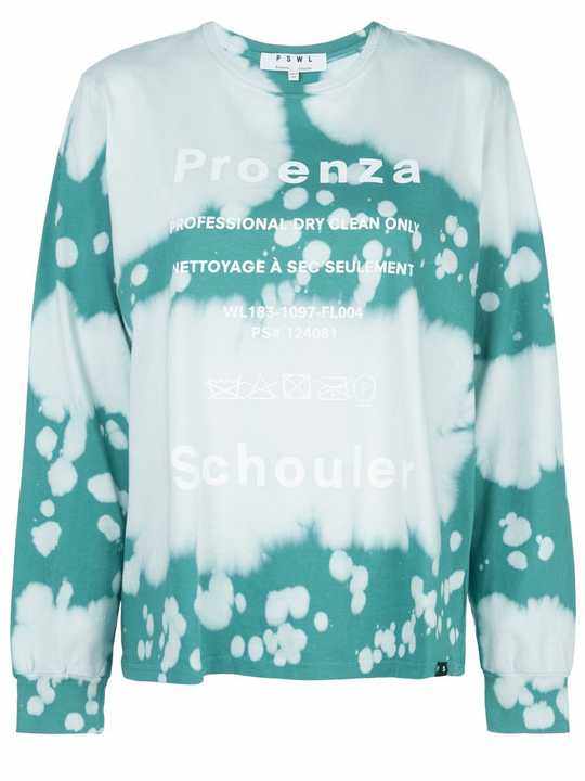 PROENZA SCHOULER WL1944050JCT137 Wht/turq Bleach Splatter展示图