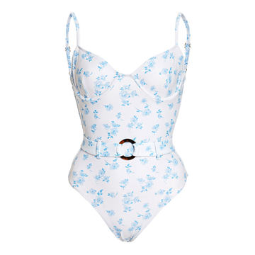 Amalfi Floral Print One Piece