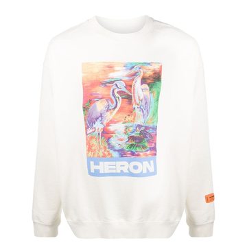 logo print sweatshirt