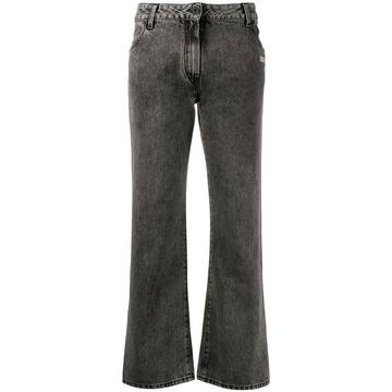 DARK GREY CROPPED LEG DARK GREY WASH NO