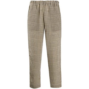 hive print cropped trousers