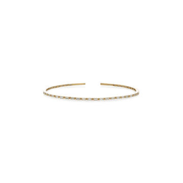 18K Yellow-Gold Baguette Bangle