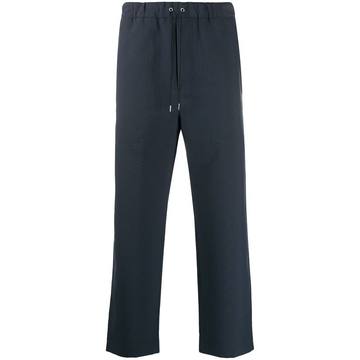 drawstring waist trousers