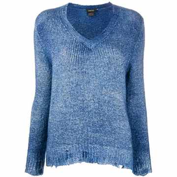 faded effect jumper