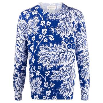 Ivy Creeper print jumper