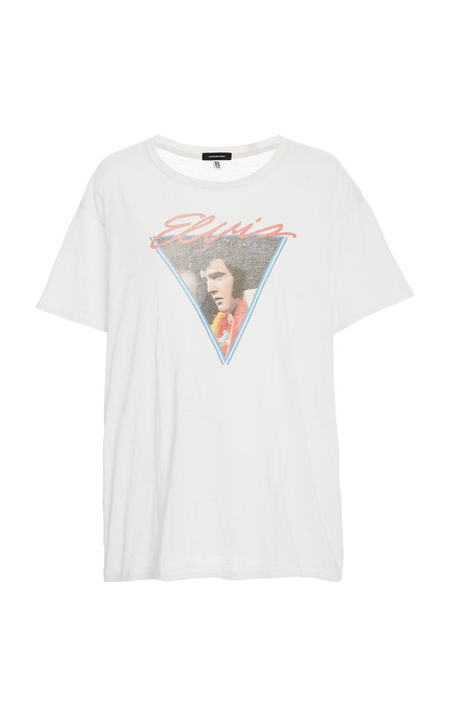 Vegas Elvis Boy printed cotton and cashmere T-shirt展示图