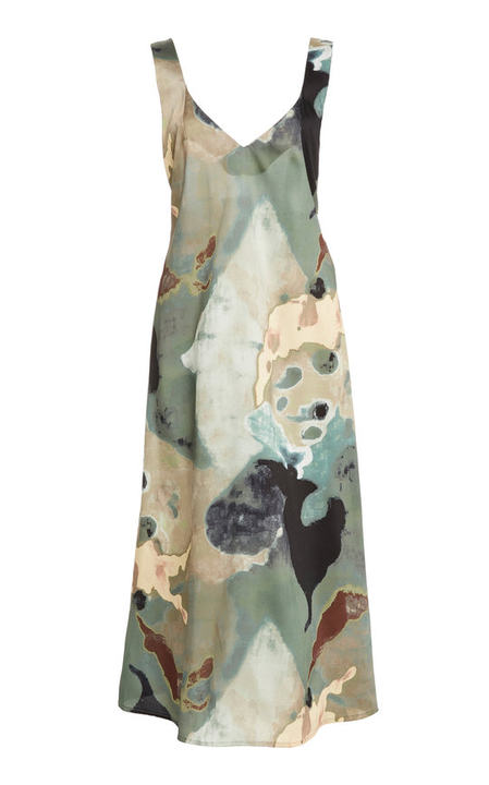 Rohe Printed Crepe De Chine Midi Dress展示图