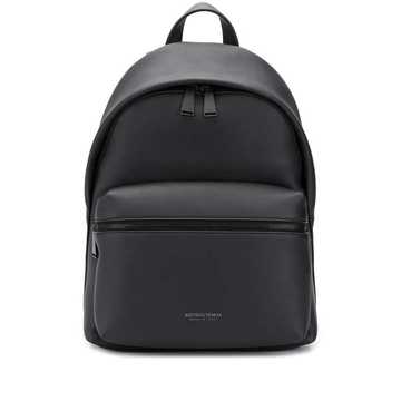 logo embossed backpack