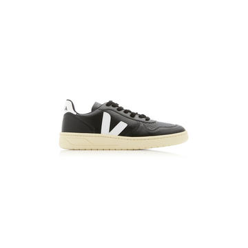 V-10 Two-Tone Leather Sneakers