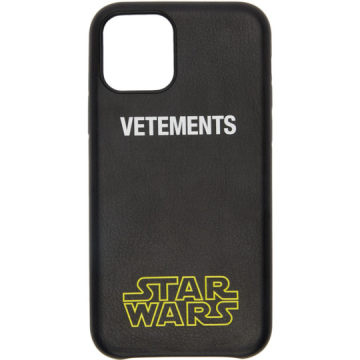 黑色 Star Wars 系列 iPhone 11 Pro 徽标手机壳
