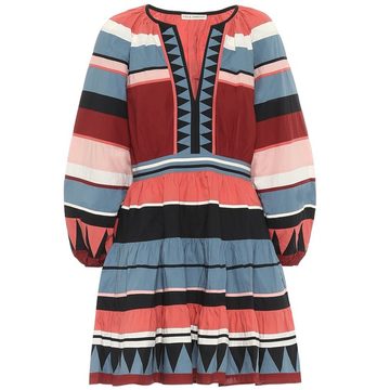 Mika striped cotton minidress