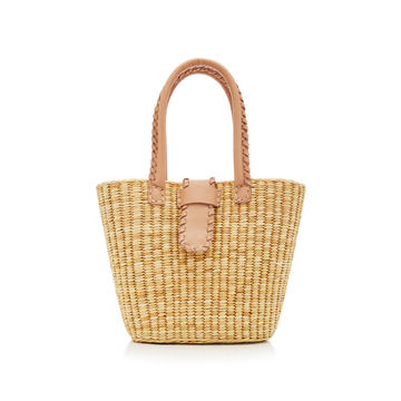 Hera Yule Raffia Handle Bag