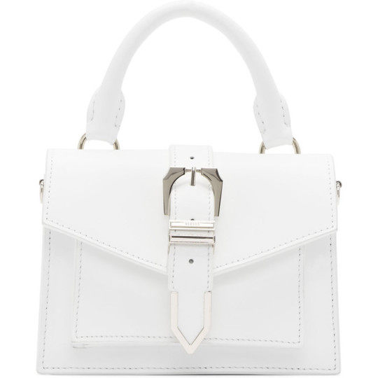 White Mini Buckle Bag展示图