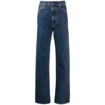 Femme high-rise straight jeans