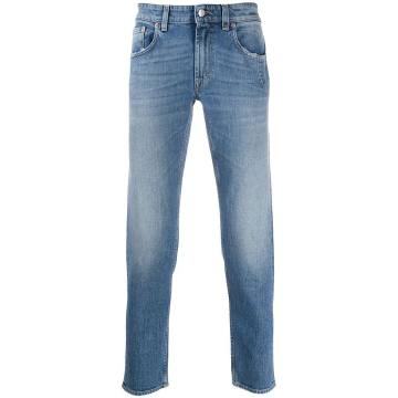 Corkey mid-rise slim jeans