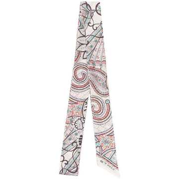 paisley print scarf