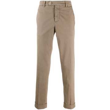 straight leg trousers