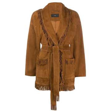 fringed edge jacket