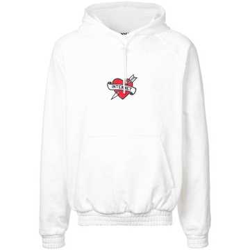 Internet scroll arrow heart hoodie