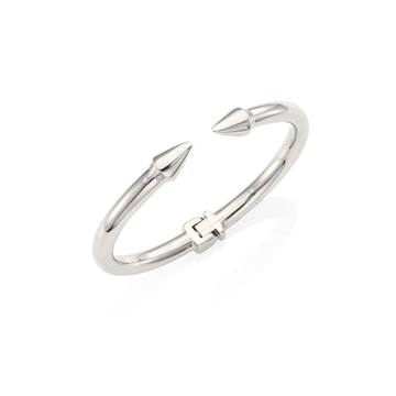 Mini Titan Cuff Bracelet/Silvertone