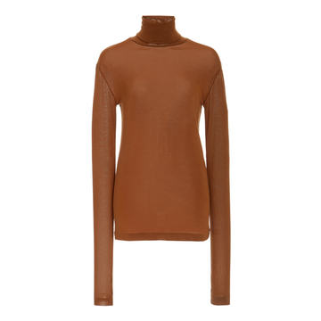 Arenzano Stretch-Jersey Turtleneck Sweater