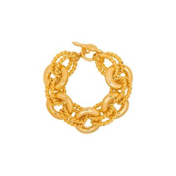 Twist Link gold-tone bracelet