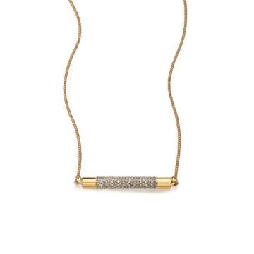 Mia Turnable Crystal Pendant Necklace