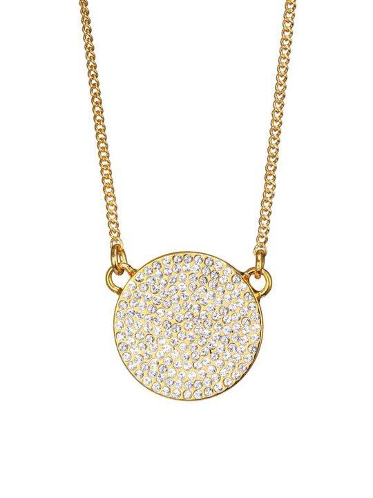 Juno Swarovski Crystal Pendant Necklace展示图