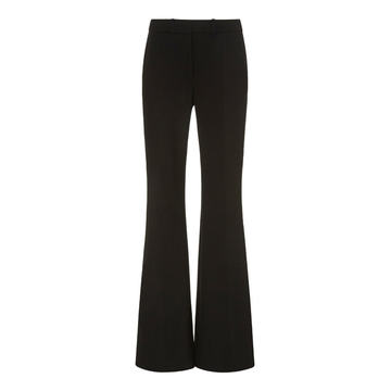 Victoria Crepe Split-Hem Tuxedo Trousers