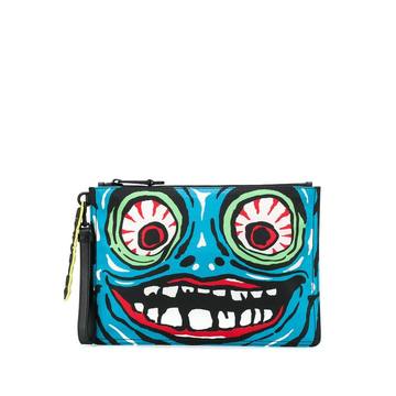 Monster clutch bag