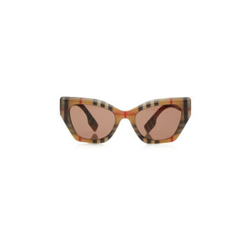 Vintage Check Butterfly Acetate Sunglasses