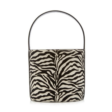 Bissett Zebra Print Leather Bag