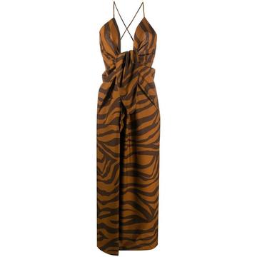 Lolita zebra print dress